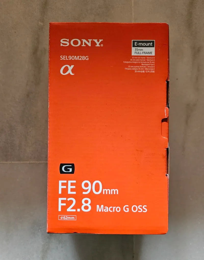 Sony FE 90mm F2.8 Macro G OSS