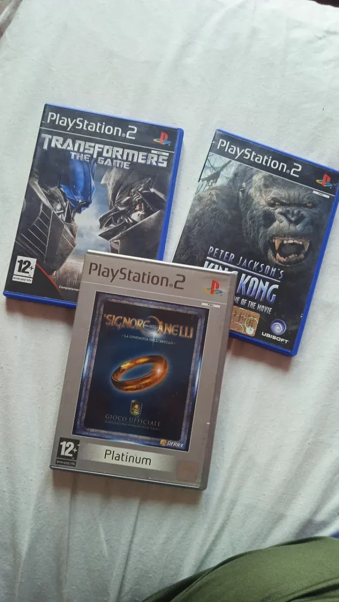 Giochi PS2: Transformers, King Kong, Signore degli