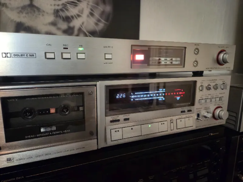 Sony TC-K777 Cassette Deck + NR 500