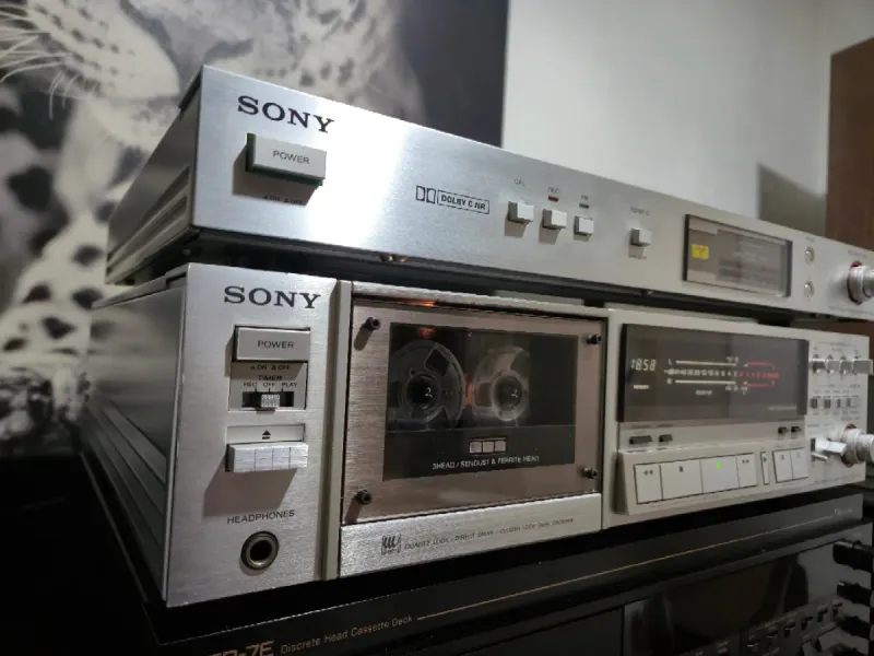 Sony TC-K777 Cassette Deck + NR 500 afbeelding 3