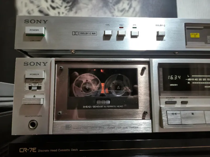 Sony TC-K777 Cassette Deck + NR 500 afbeelding 4