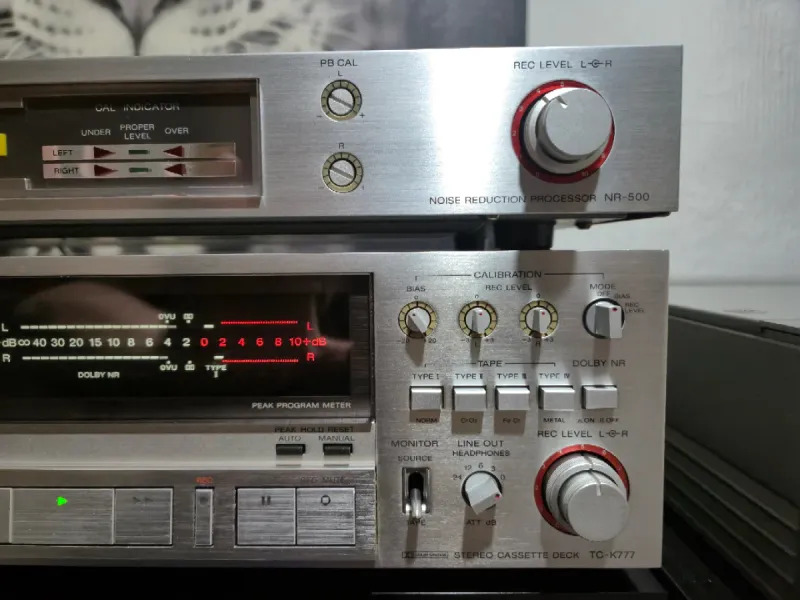 Sony TC-K777 Cassette Deck + NR 500 afbeelding 5