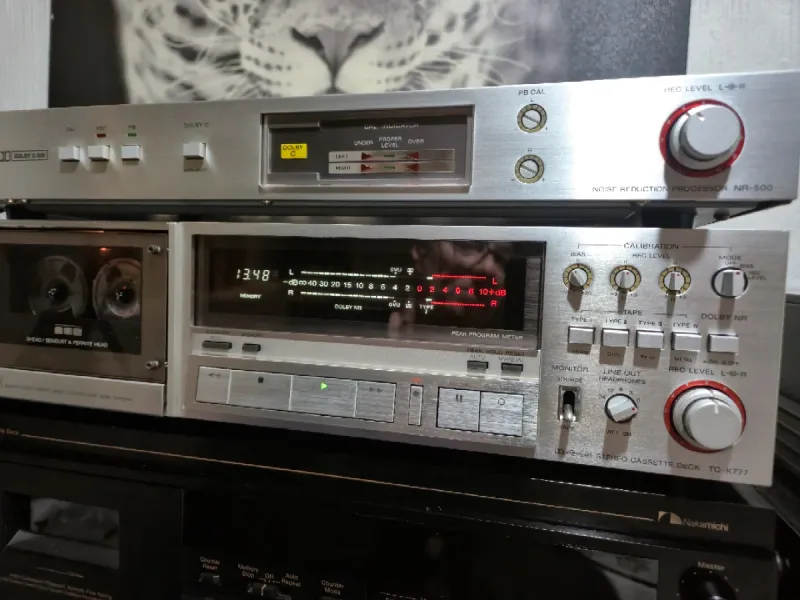 Sony TC-K777 Cassette Deck + NR 500 afbeelding 6