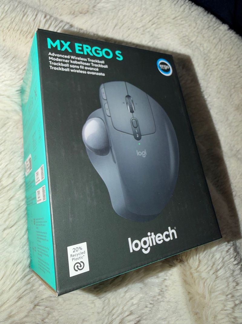 Logitech MX Ergo S Trackball Inalámbrico