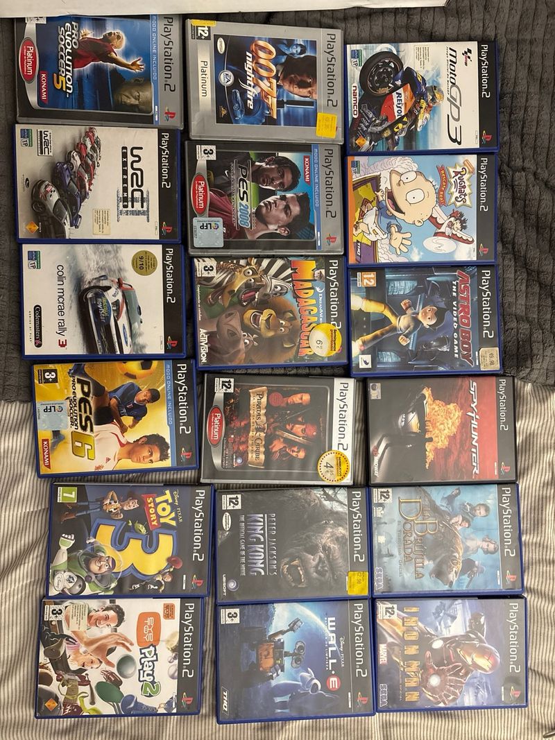 Lote 18 Juegos PlayStation 2 PS2