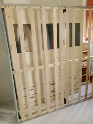 Cama Tatami Matrimonio Madera 2x2m