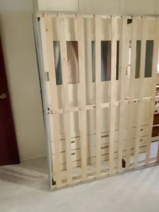 Cama Tatami Matrimonio Madera 2x2m