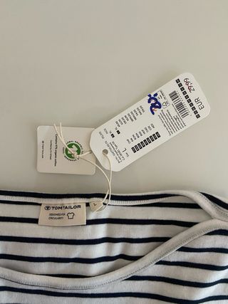 Camiseta Tom Tailor Rayas Talla S