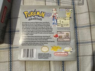 Pokémon Silver Game Boy Color Completo USA