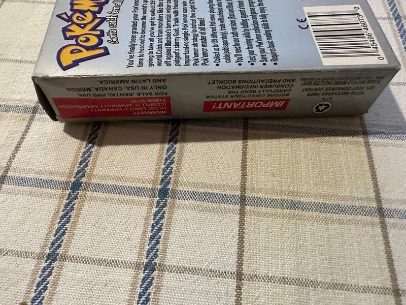 Juego Pokémon Silver para Game Boy Color completo USA afbeelding 9