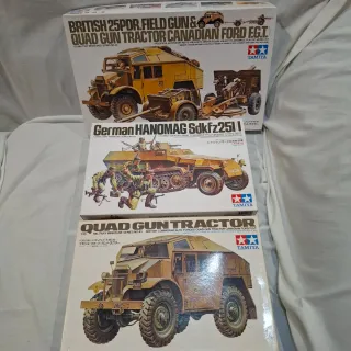 Lote 3 maquetas Tamiya: Tanques