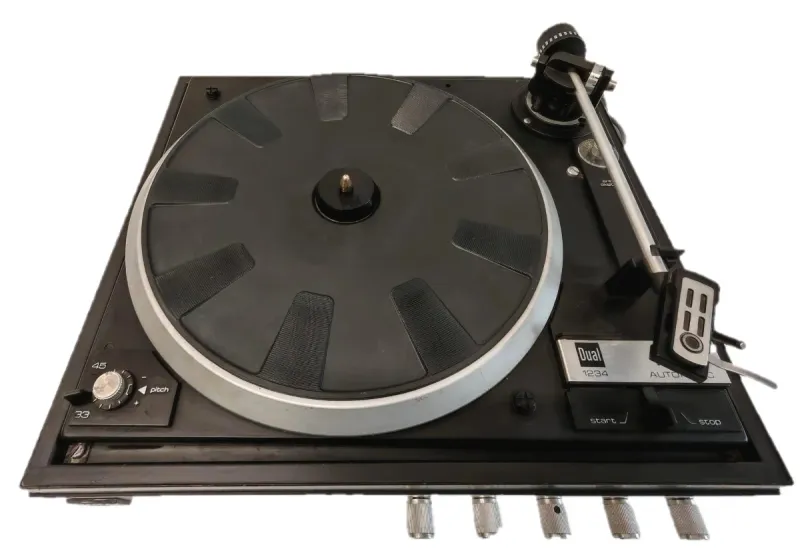 Tocadiscos Dual-Bettor EF-144 con amplificador afbeelding 2