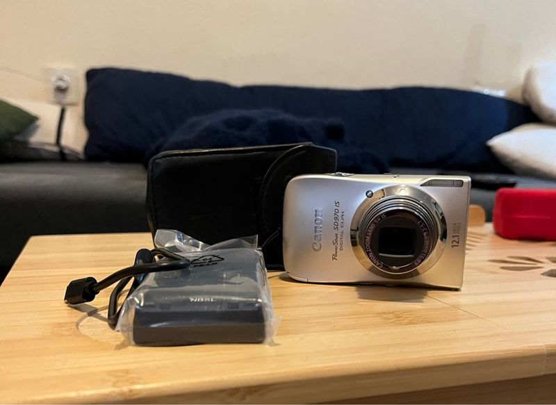 Canon PowerShot SD970 IS / IXUS 990 IS Plata afbeelding 4