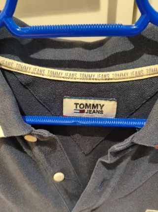 Polo Tommy Jeans Azul