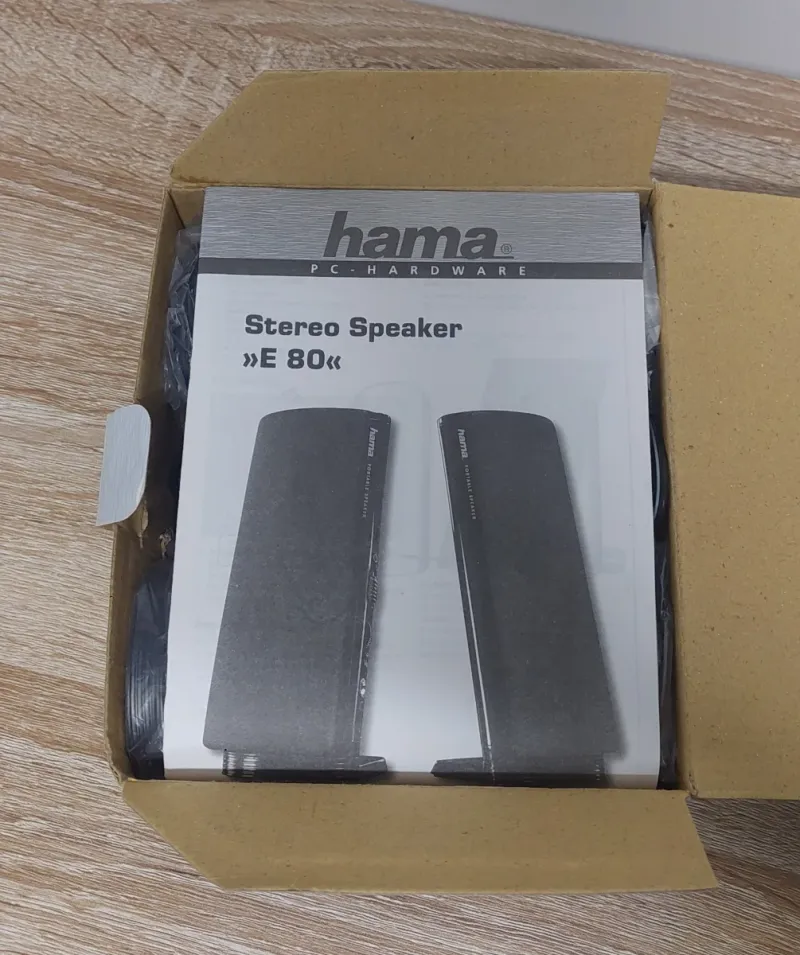 Altavoces Hama E80 USB afbeelding 2