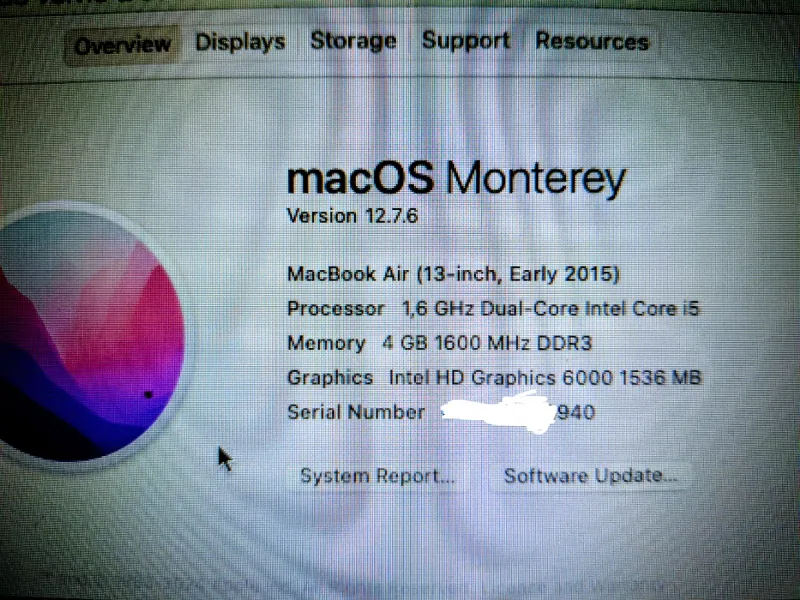 MacBook Air 13" 2015 color plata afbeelding 10