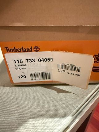 Nauticos Timberland Hombre Marrones Sin estrenar