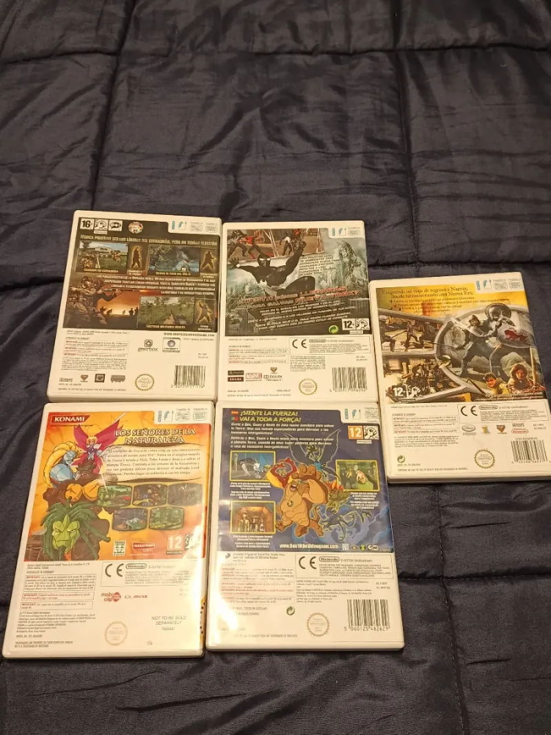 Lote 5 Juegos Wii: Spider-Man, Narnia, Gormiti, Be afbeelding 5