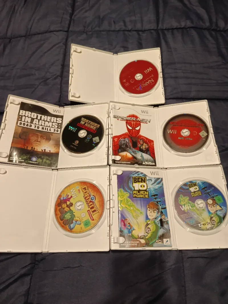 Lote 5 Juegos Wii: Spider-Man, Narnia, Gormiti, Be afbeelding 6