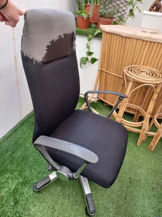 Sillón de oficina con ruedas