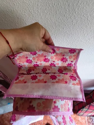 Organizador de armario floral