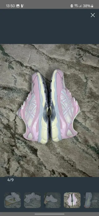 Asics Gel Zapatillas Deportivas Rosa y Blanco
