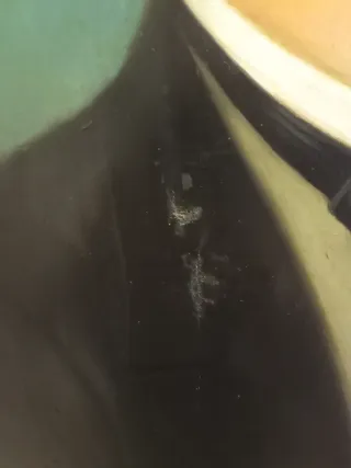 Antico Ritratto Uomo olio su tela firmato