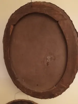 Antico Ritratto Uomo olio su tela firmato