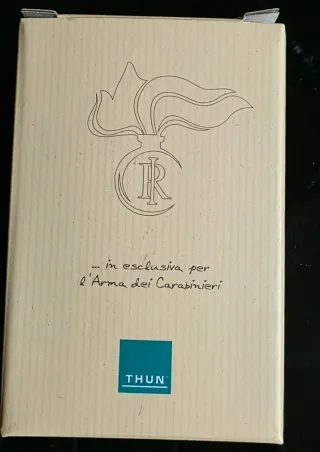 Babbo Natale Thun in Ceramica Paracadutista.