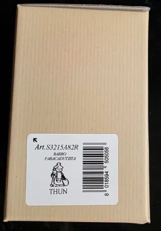 Babbo Natale Thun in Ceramica Paracadutista.