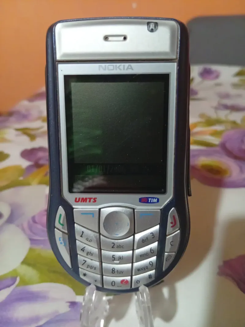 Nokia 6630 UMTS TIM Azul/Plata