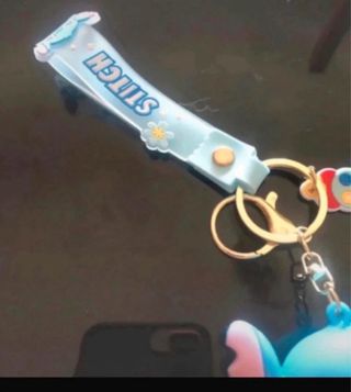 Llavero de Stitch azul