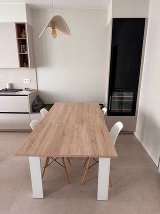 Mesa comedor extensible
