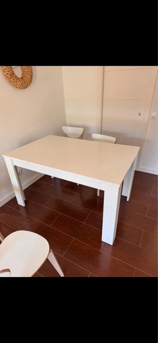 Mesa comedor extensible