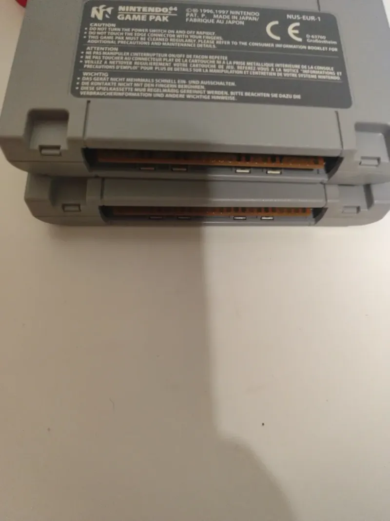 Juegos N64 Mario Kart y Rayman 2 + Controller Pak afbeelding 7