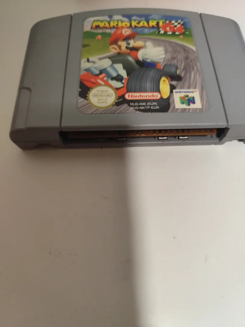 Juegos N64 Mario Kart y Rayman 2 + Controller Pak afbeelding 10