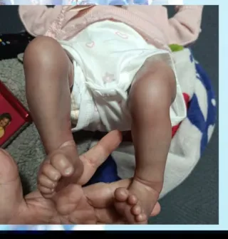 Bebé Reborn Levi Ojos Abiertos