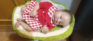 Bebé Reborn Levi Ojos Abiertos