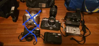 Fotocamere vintage da collezione