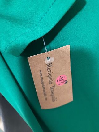 Vestido verde sin estrenar Talla S/M