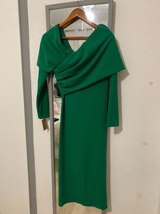 Vestido verde sin estrenar Talla S/M