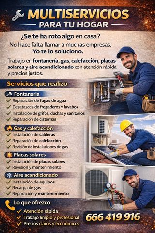 Multiservicios para tu hogar