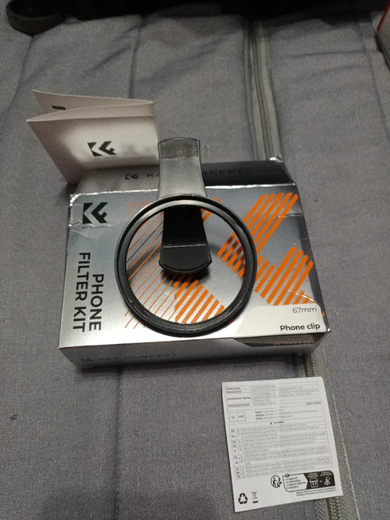 K&F Concept Kit Filtro Móvil + Clip
