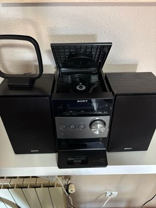 Minicadena Sony Negra