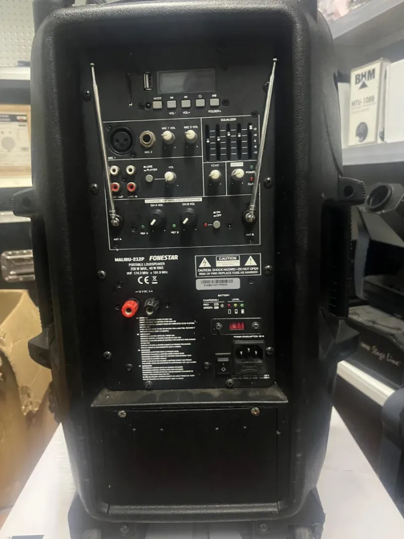 Altavoz Fonestar Negro afbeelding 2
