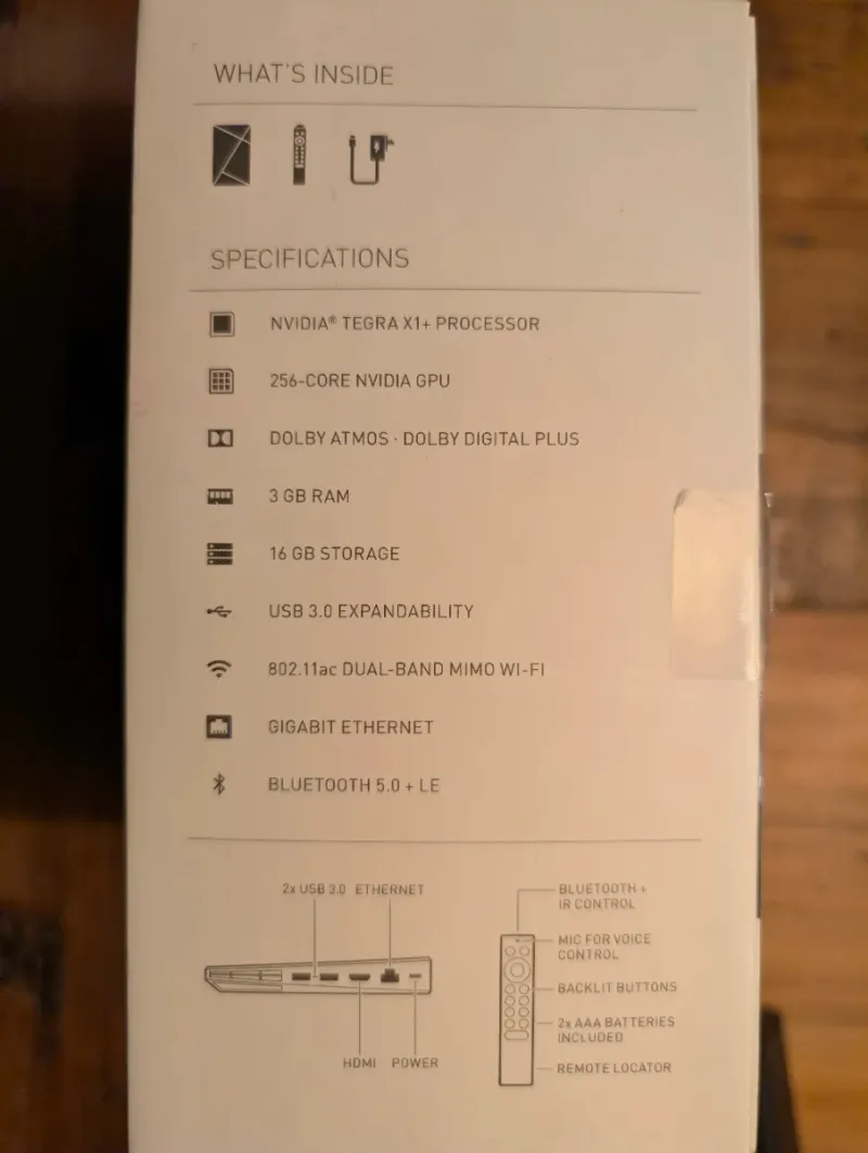 Nvidia Shield TV Pro 4K Android TV afbeelding 2