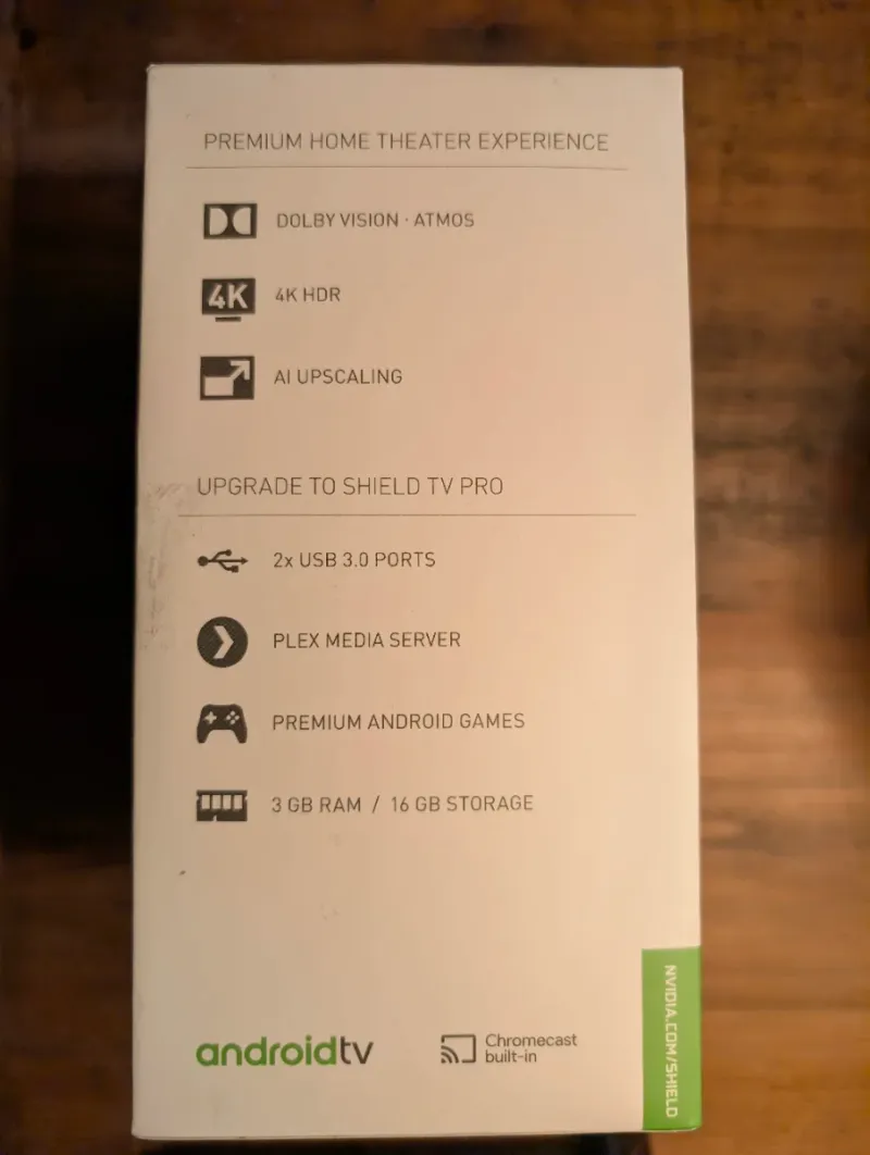 Nvidia Shield TV Pro 4K Android TV afbeelding 4