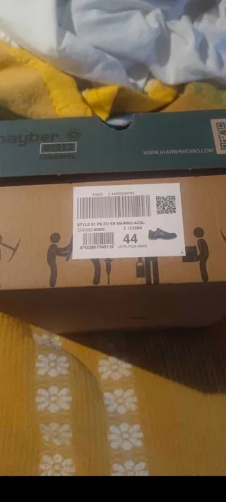 Zapatos de seguridad Jhayber nuevos