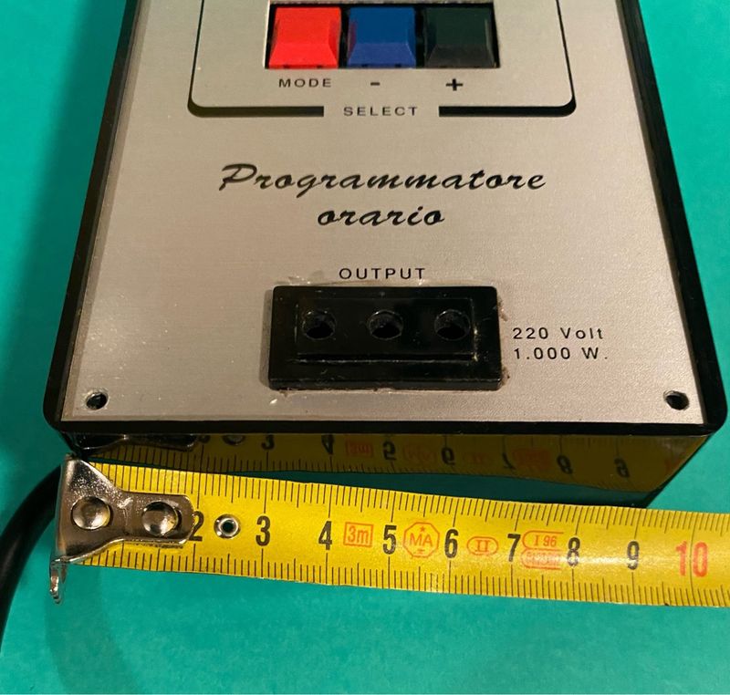 Programador horario N&B Electrónica vintage afbeelding 5