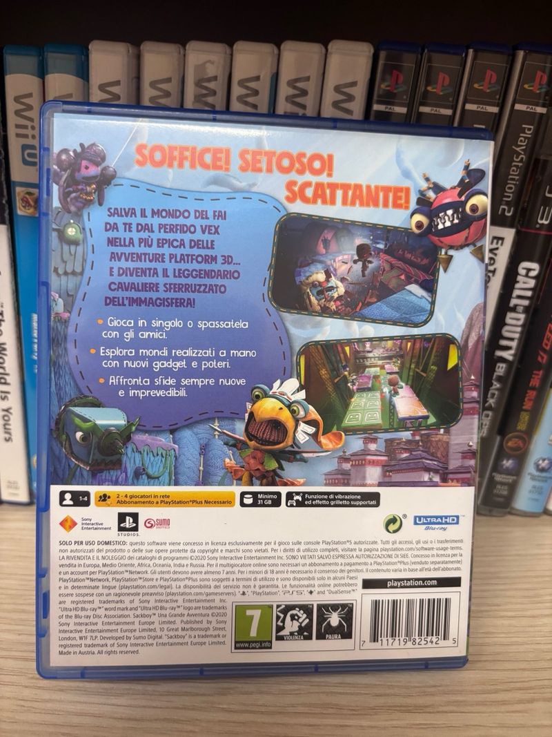 Sackboy Una Grande Avventura para PlayStation 5 afbeelding 3